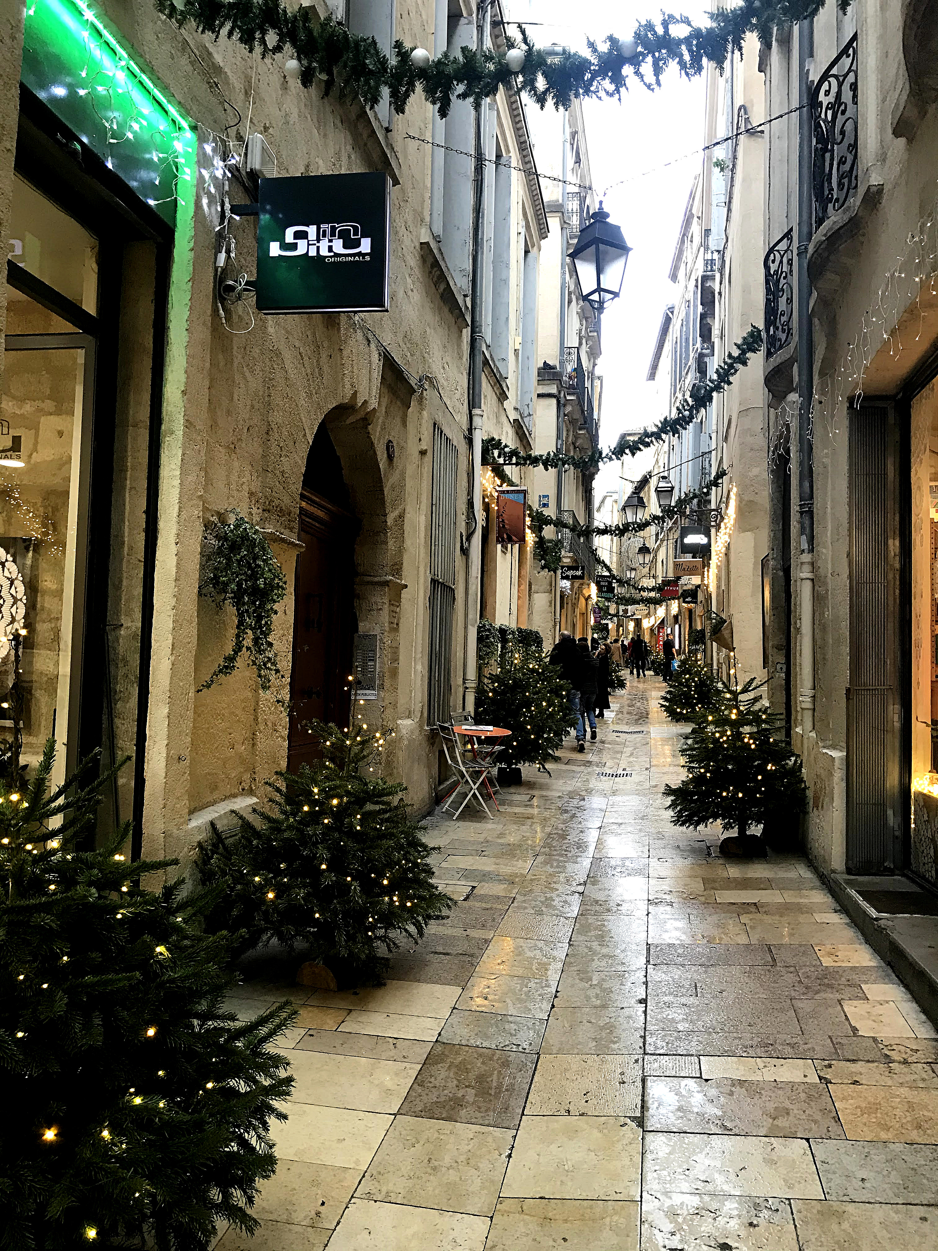 Ecusson à Noël - Montpellier