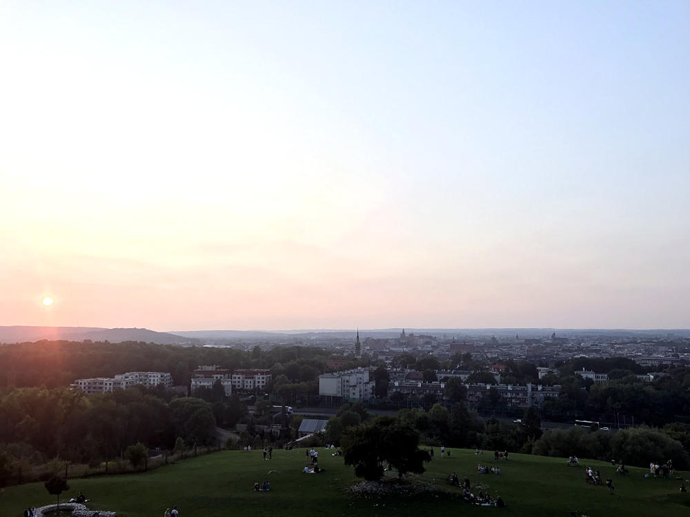 Tumulus de Krakus - Cracovie - Pologne