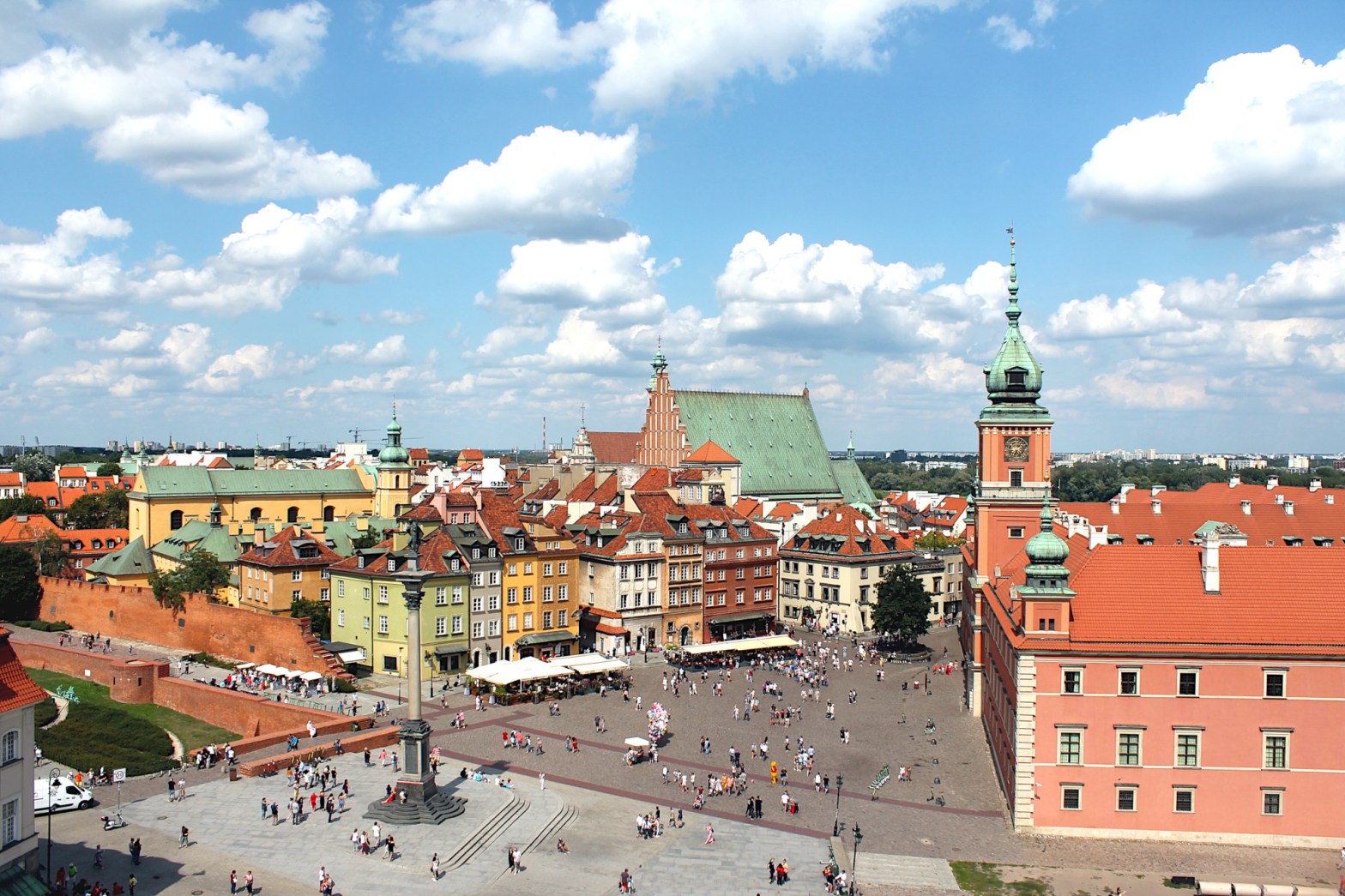 Rynek Starego Miasta - Varsovie - Pologne
