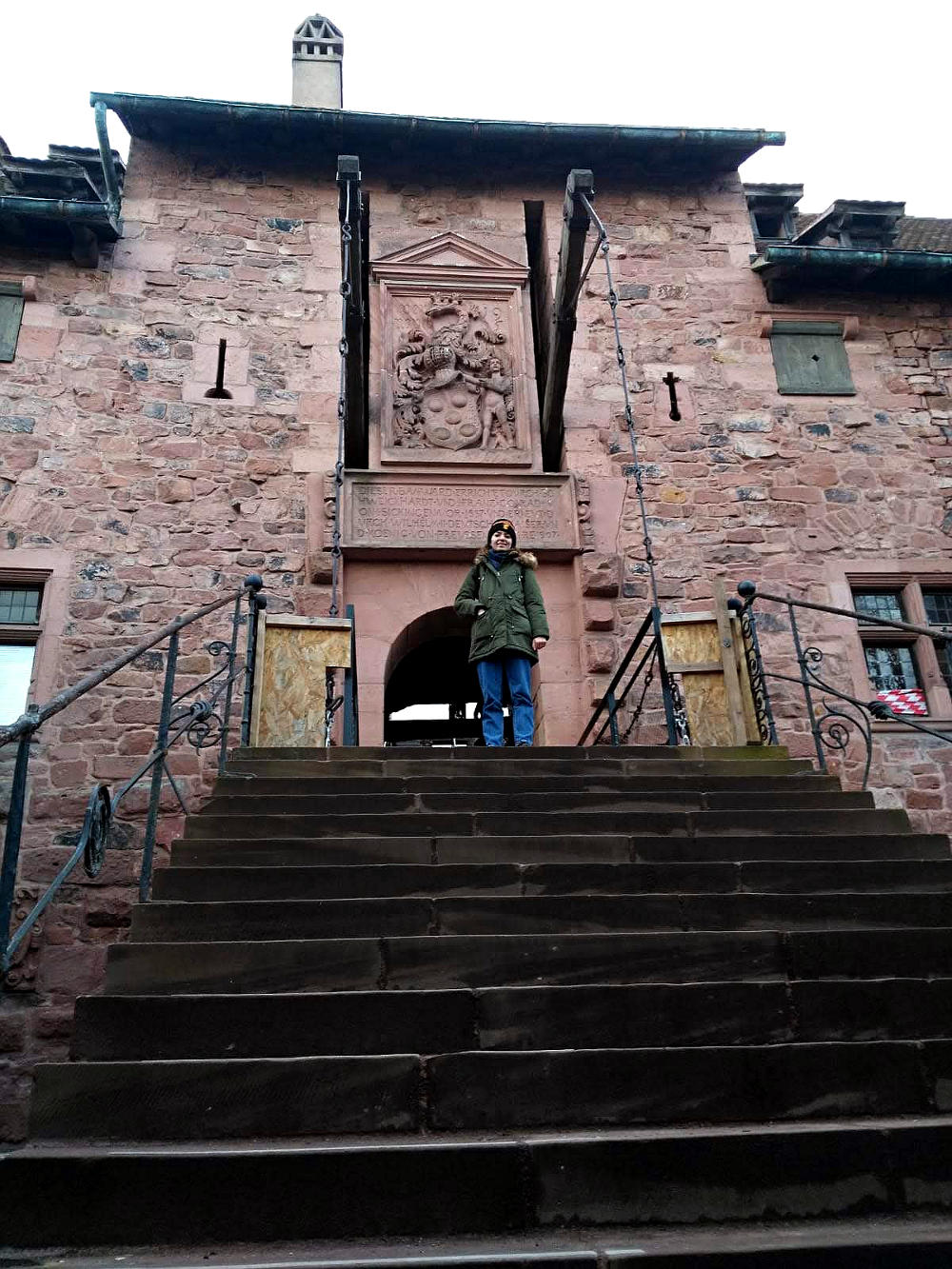 Lola au Château du Haut-Koenigsbourg