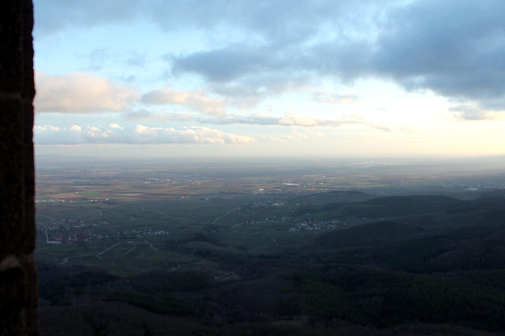 Vue depuis le Château du Haut-Koenigsbourg
