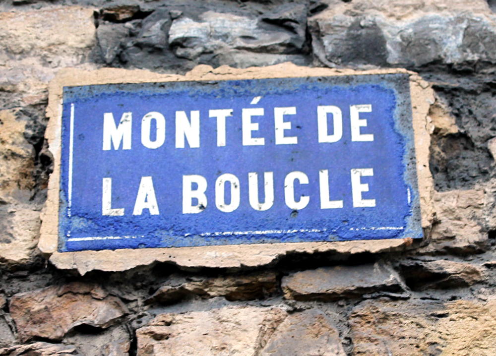 Montée de la Boucle à Lyon