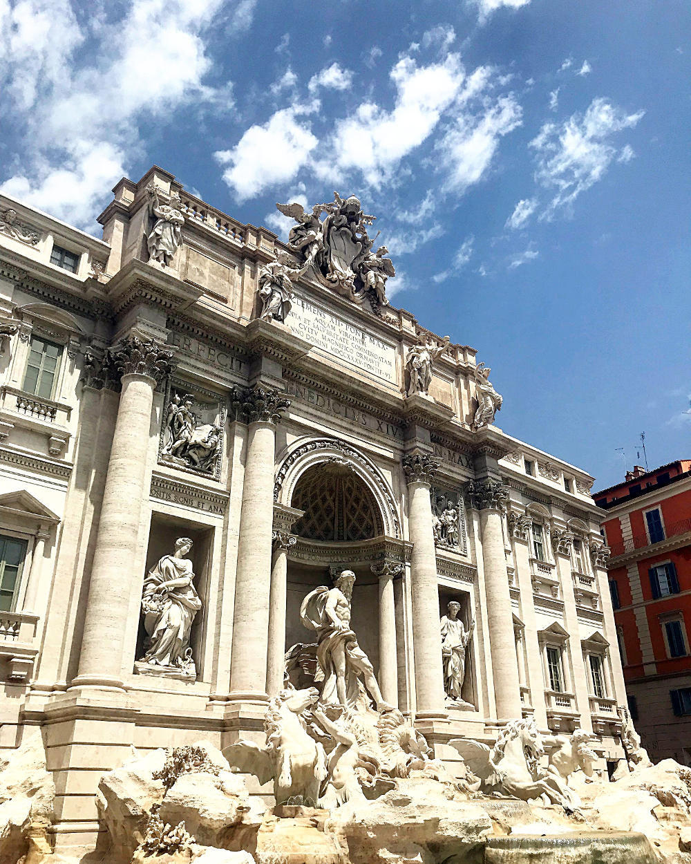 Fontaine de Trevi à Rome