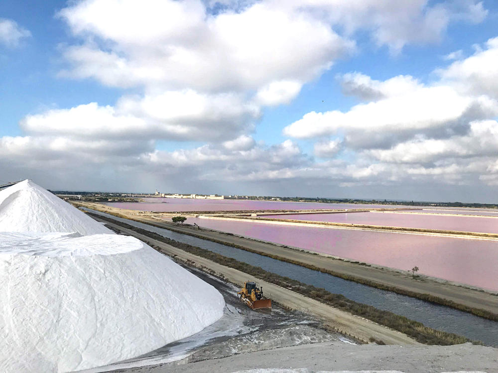 Salins d'Aigues-Mortes en Camargue
