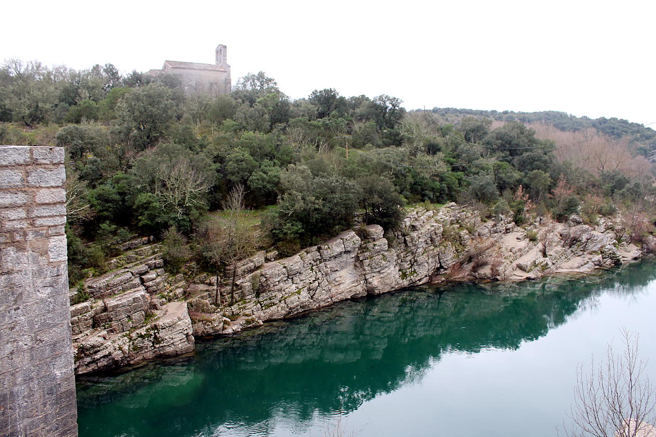 Gorges de l'Hérault à Saint-Etienne d'Issensac - Hérault