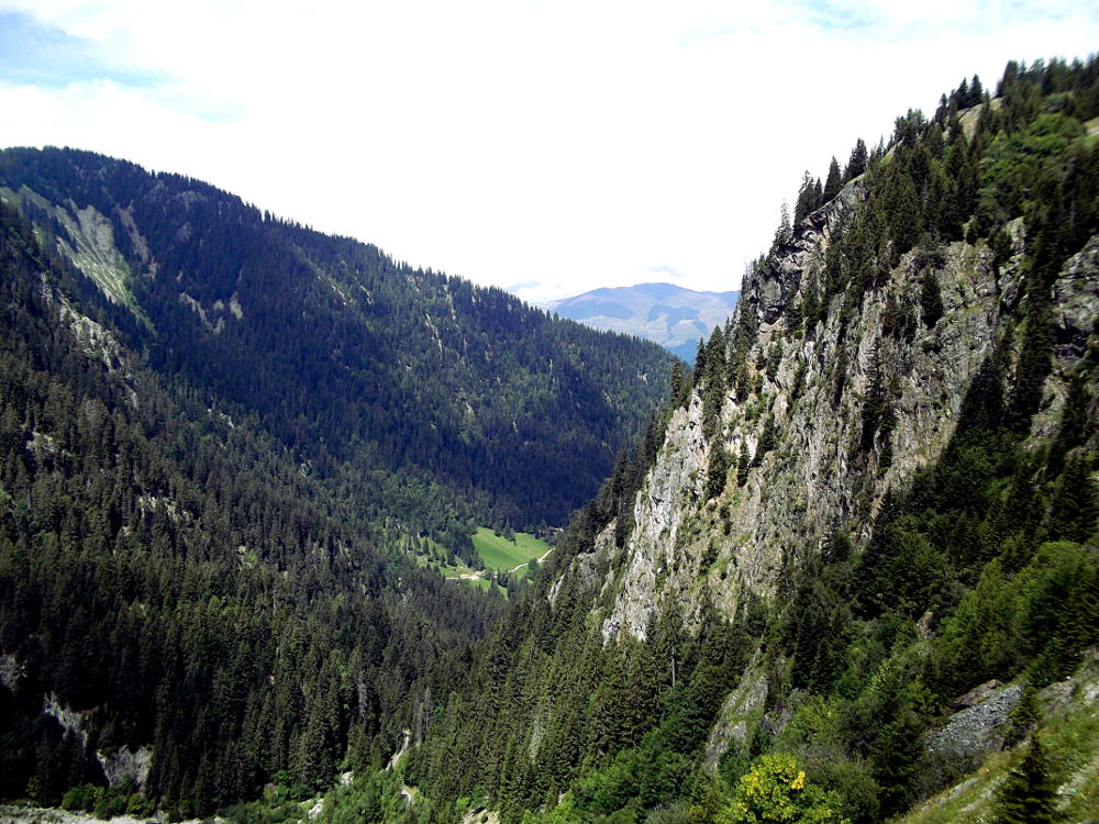Vue depuis le Lac de Roselend en Savoie