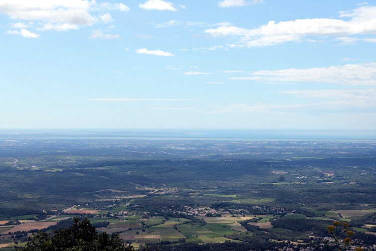 Paysages depuis le Pic Saint-Loup