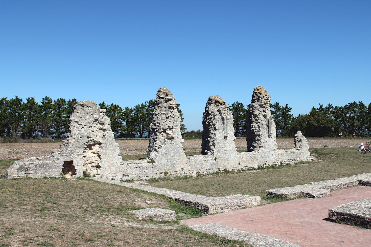 Abbaye des Châteliers à La Flotte sur l'Île de Ré