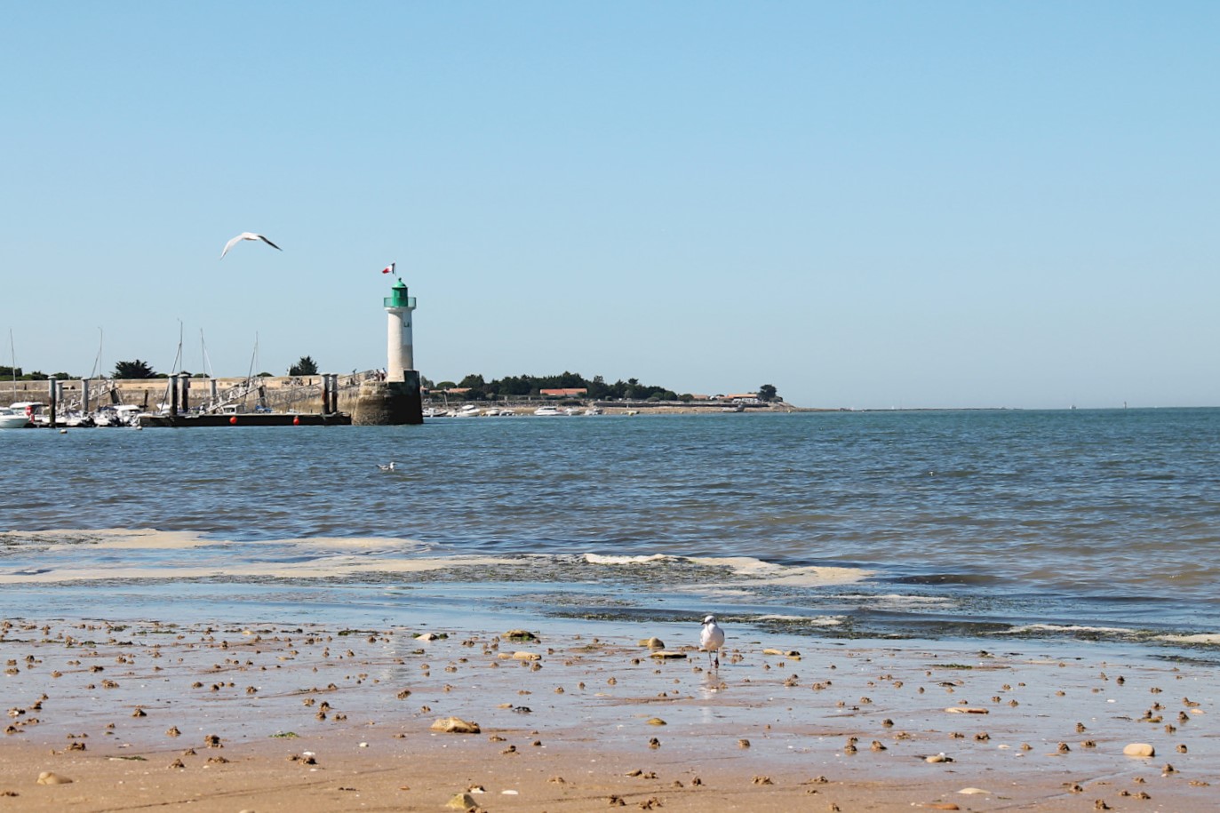 Plage de La Flotte sur l'Île de Ré