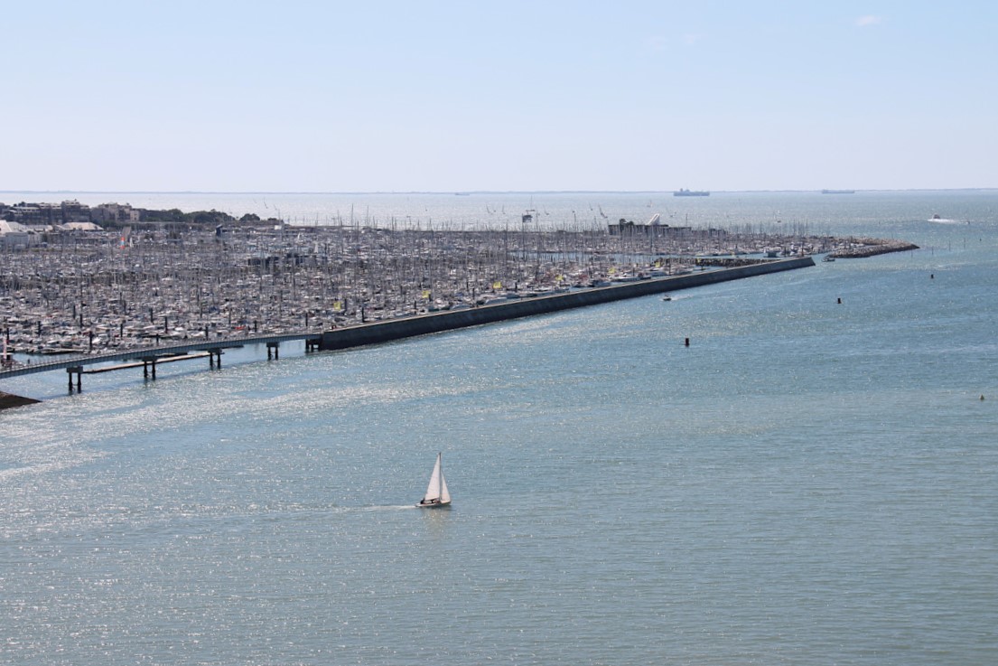 Vue depuis la Tour de la Lanterne à La Rochelle