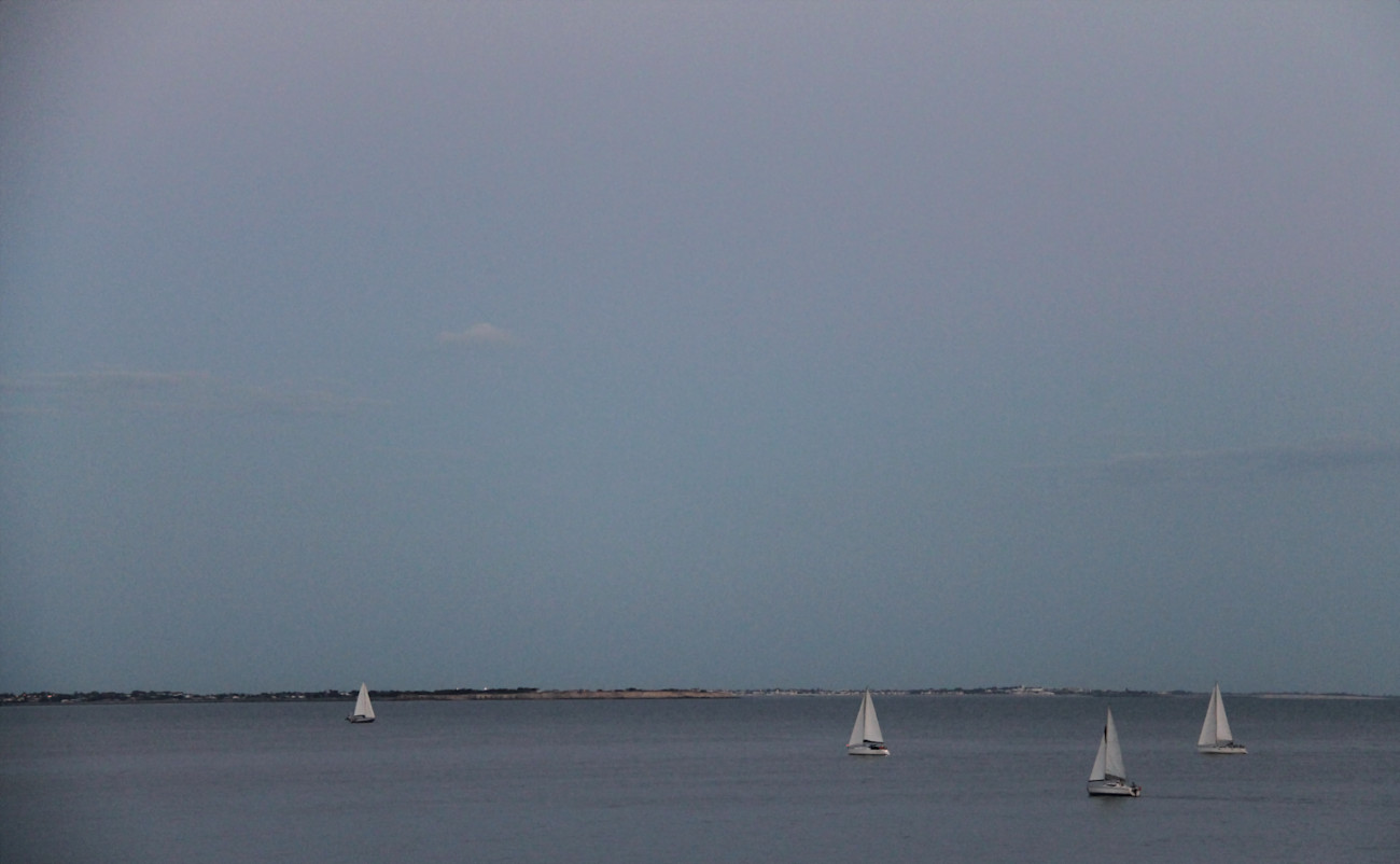 Coucher de soleil à Chef de Baie à La Rochelle