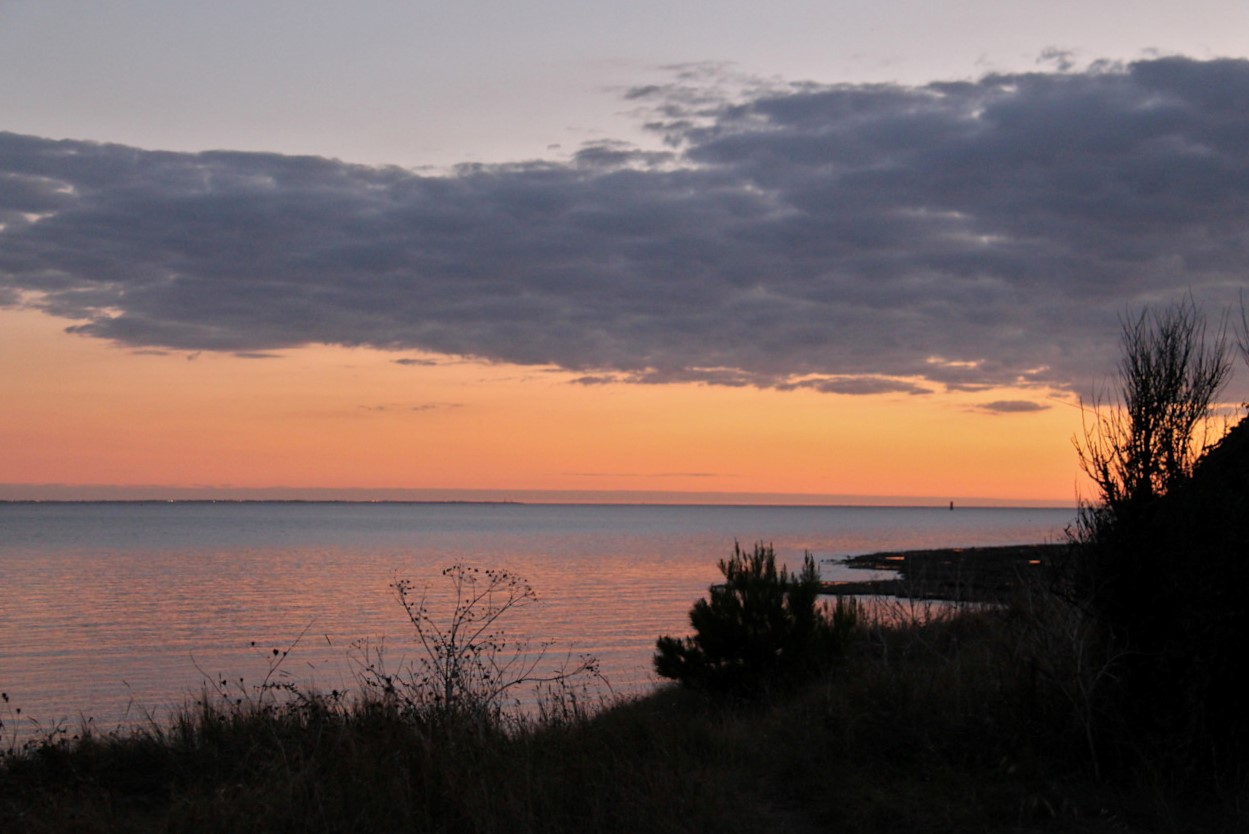 Coucher de soleil à Chef de Baie à La Rochelle