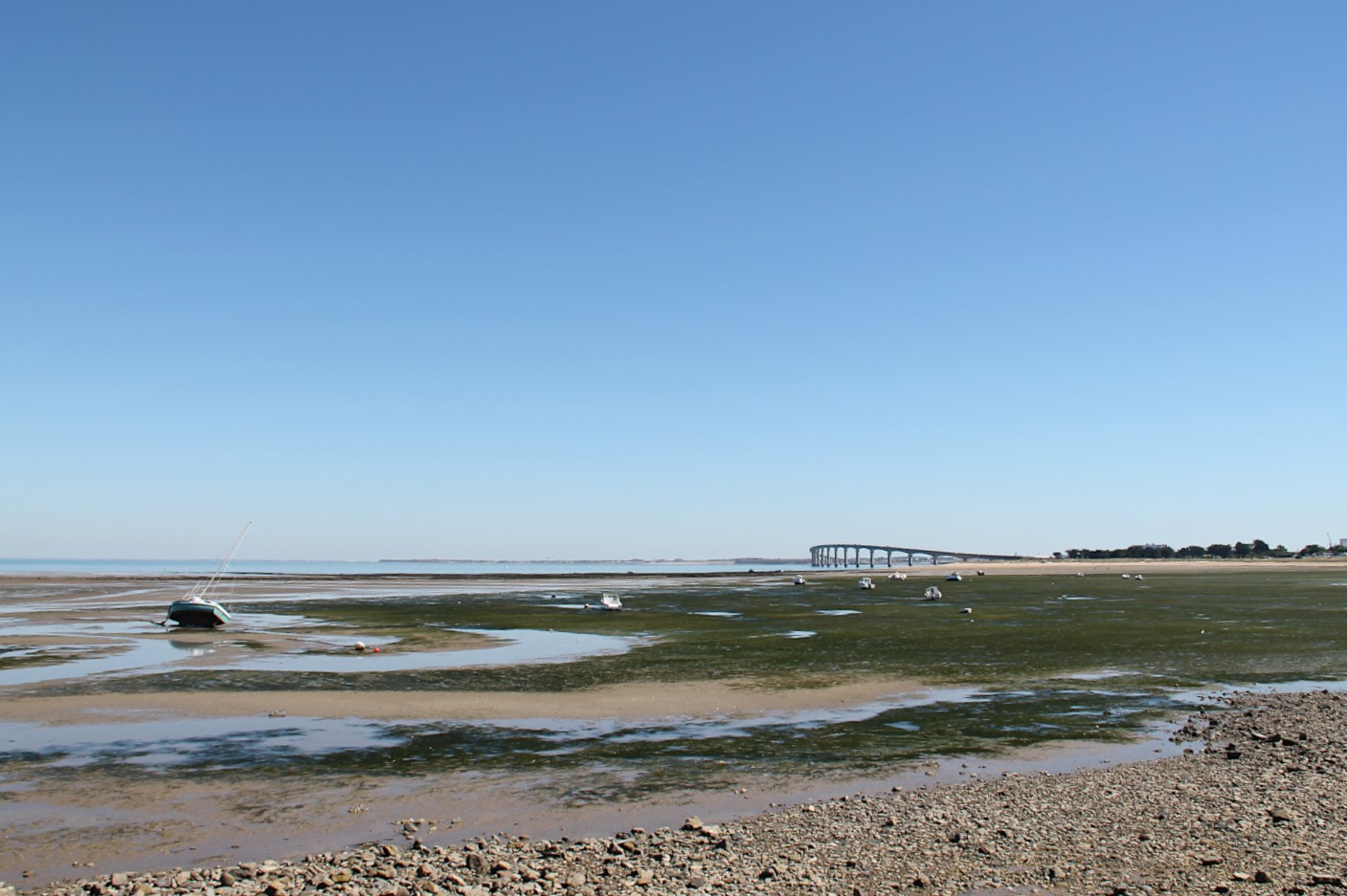 Plage de Rivedoux sur l'Île de Ré