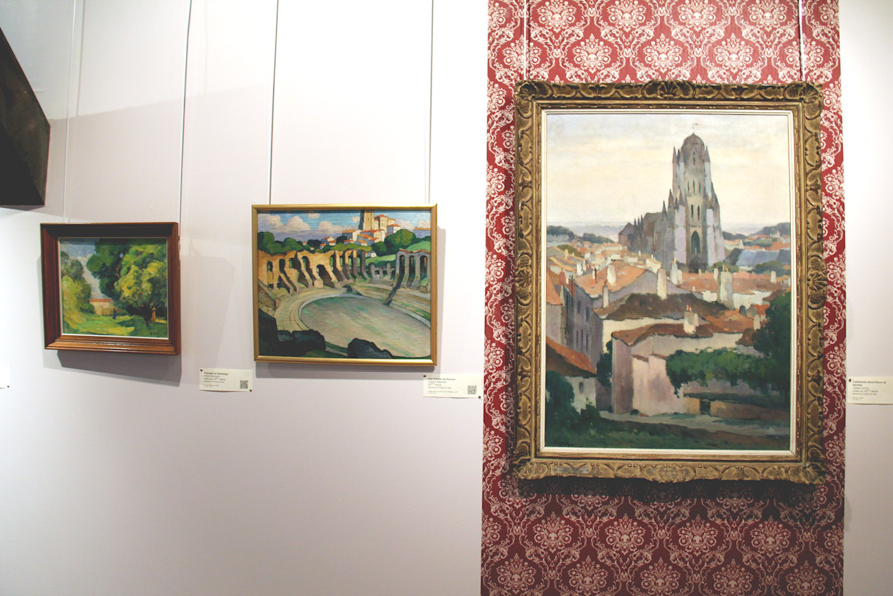 Série de tableaux de Saintes - Musée de l'Echevinage à Saintes