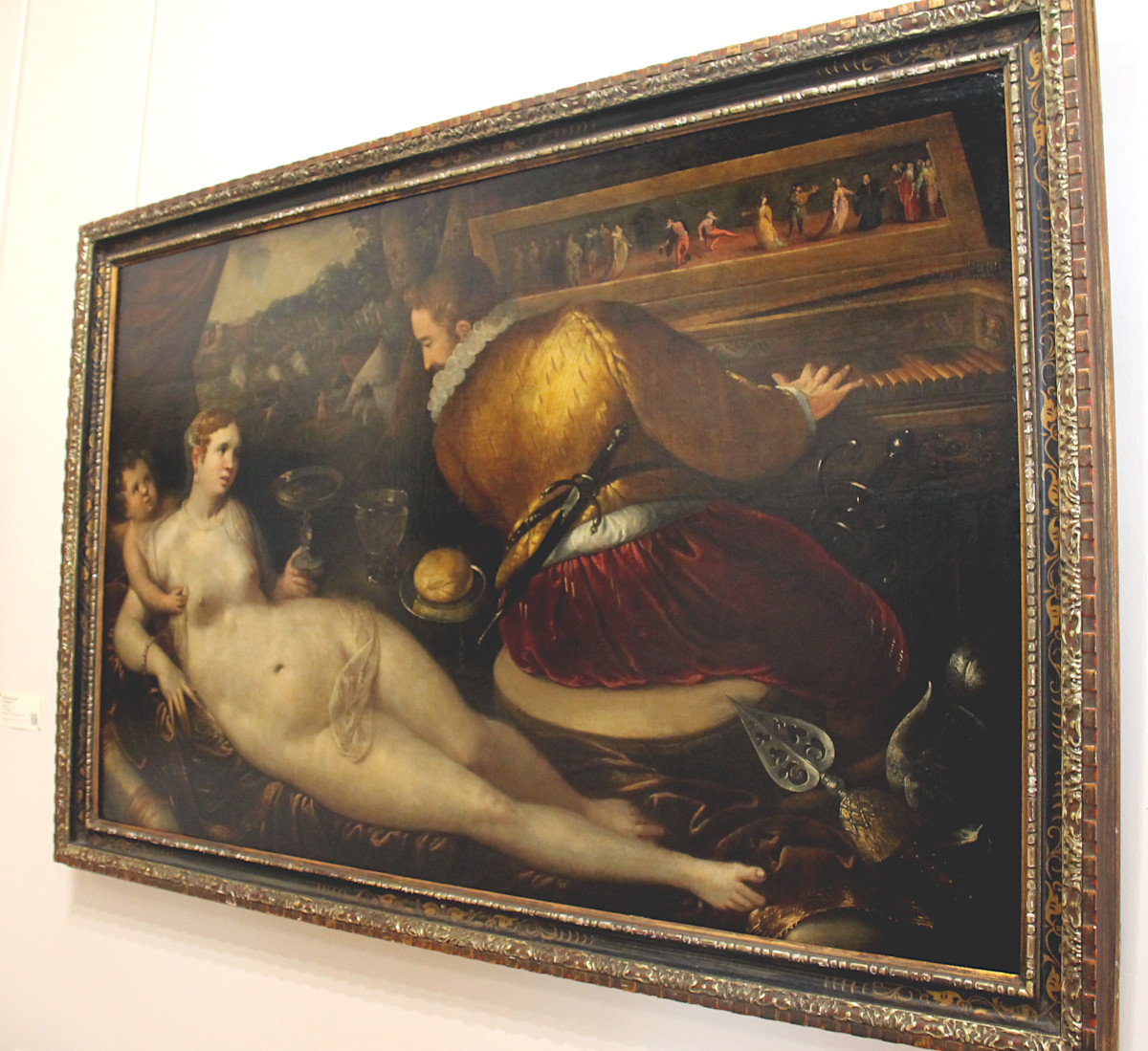 Mars et Vénus de Gillis Coignet - Musée de l'Echevinage à Saintes