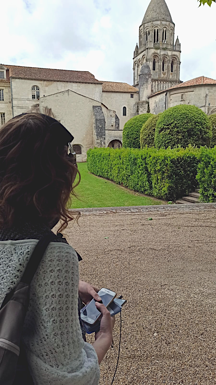 Parcours sonore à l'Abbaye aux Dames de Saintes