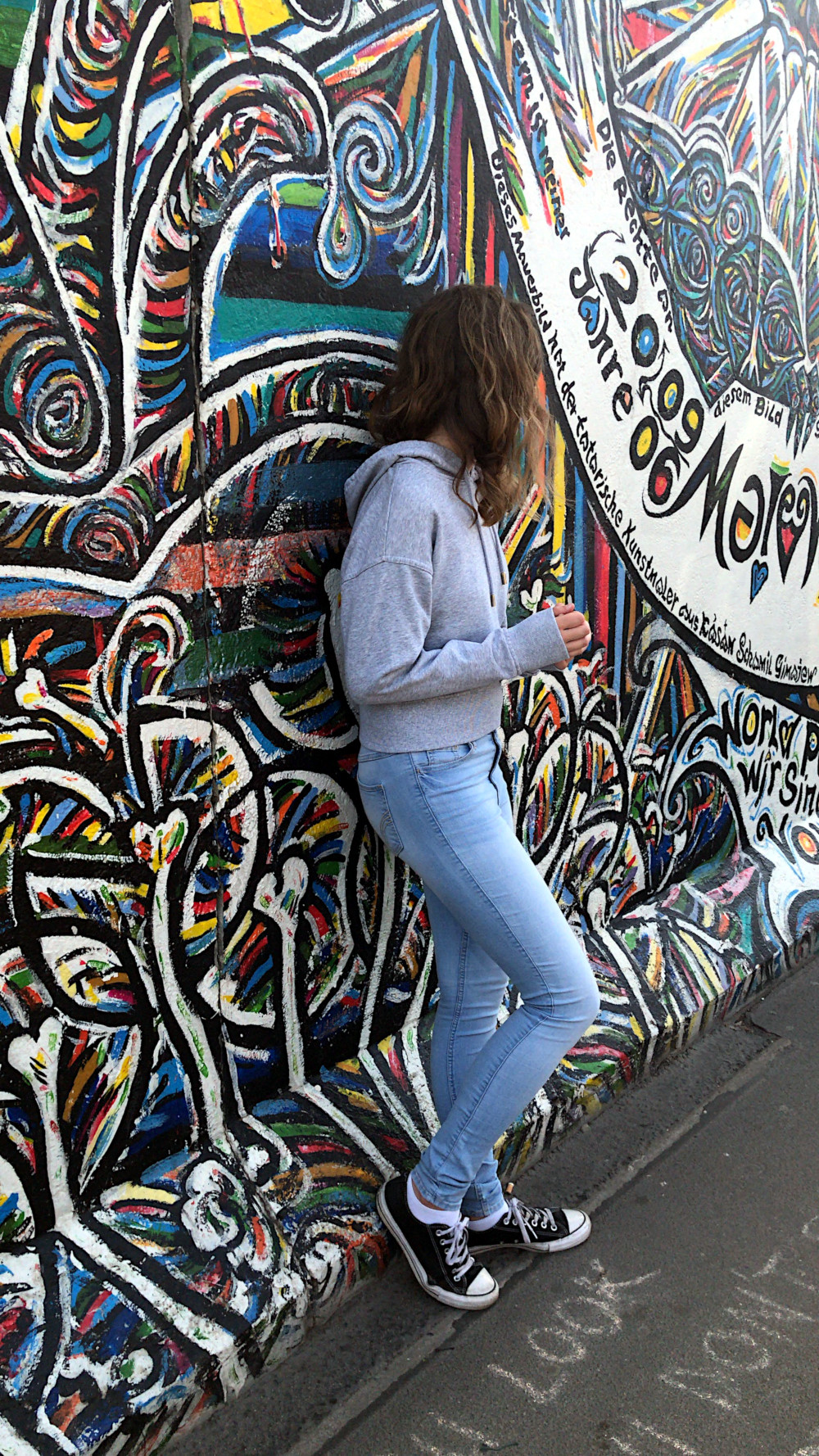 Lola à l'East Side Gallery - Berlin