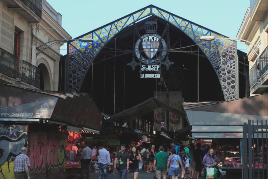 La Boquería de Barcelone