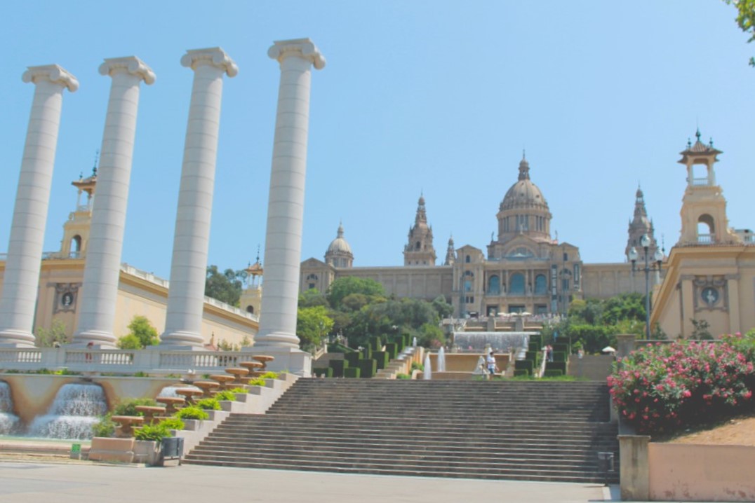 Mont Juïc à Barcelone