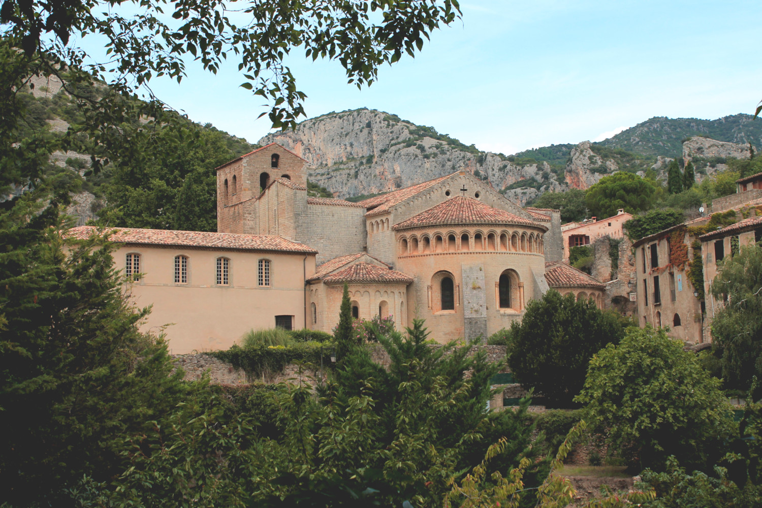 Abbaye de Gellone à Saint-Guilhem-le-Désert