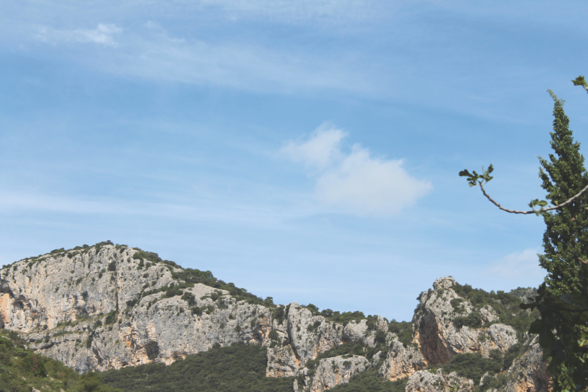 Paysage à Saint-Guilhem-le-Désert
