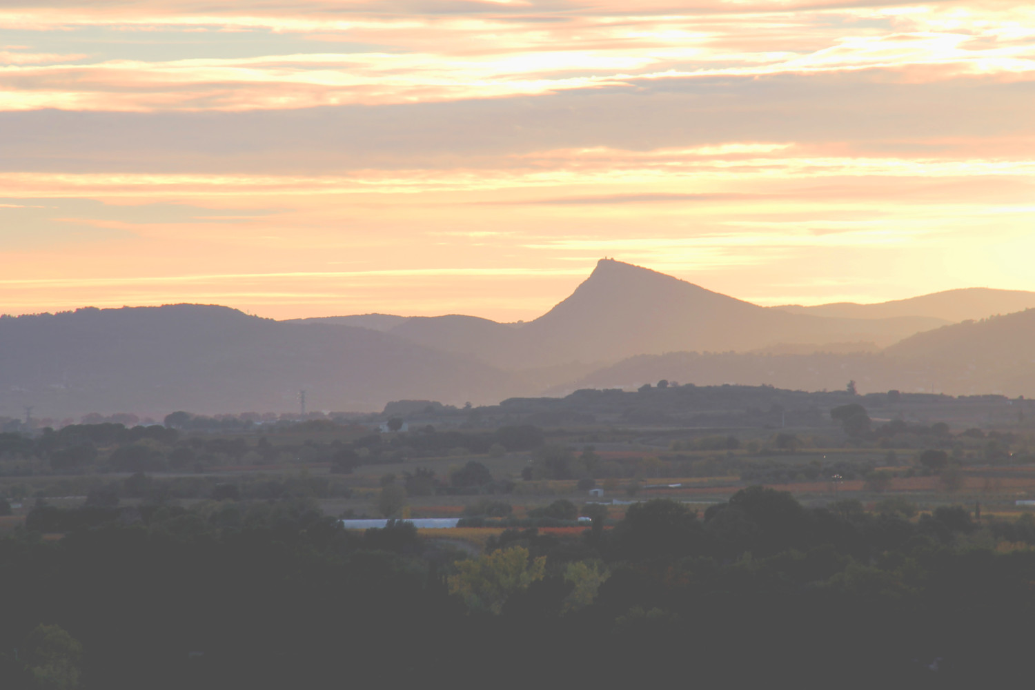 Paysage près de Saint-Guilhem-le-Désert