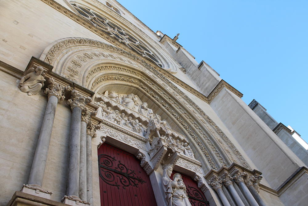 Façade de la Cathédrale Saint-Pierre de Montpellier