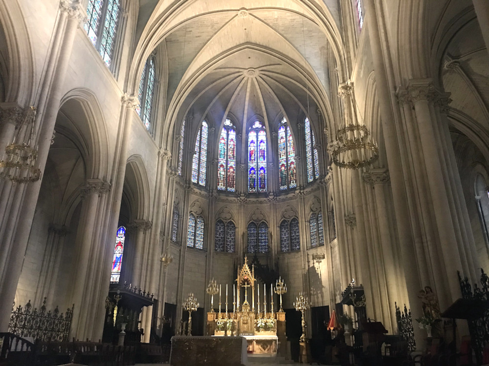 Intérieur de la Cathédrale Saint-Pierre de Montpellier