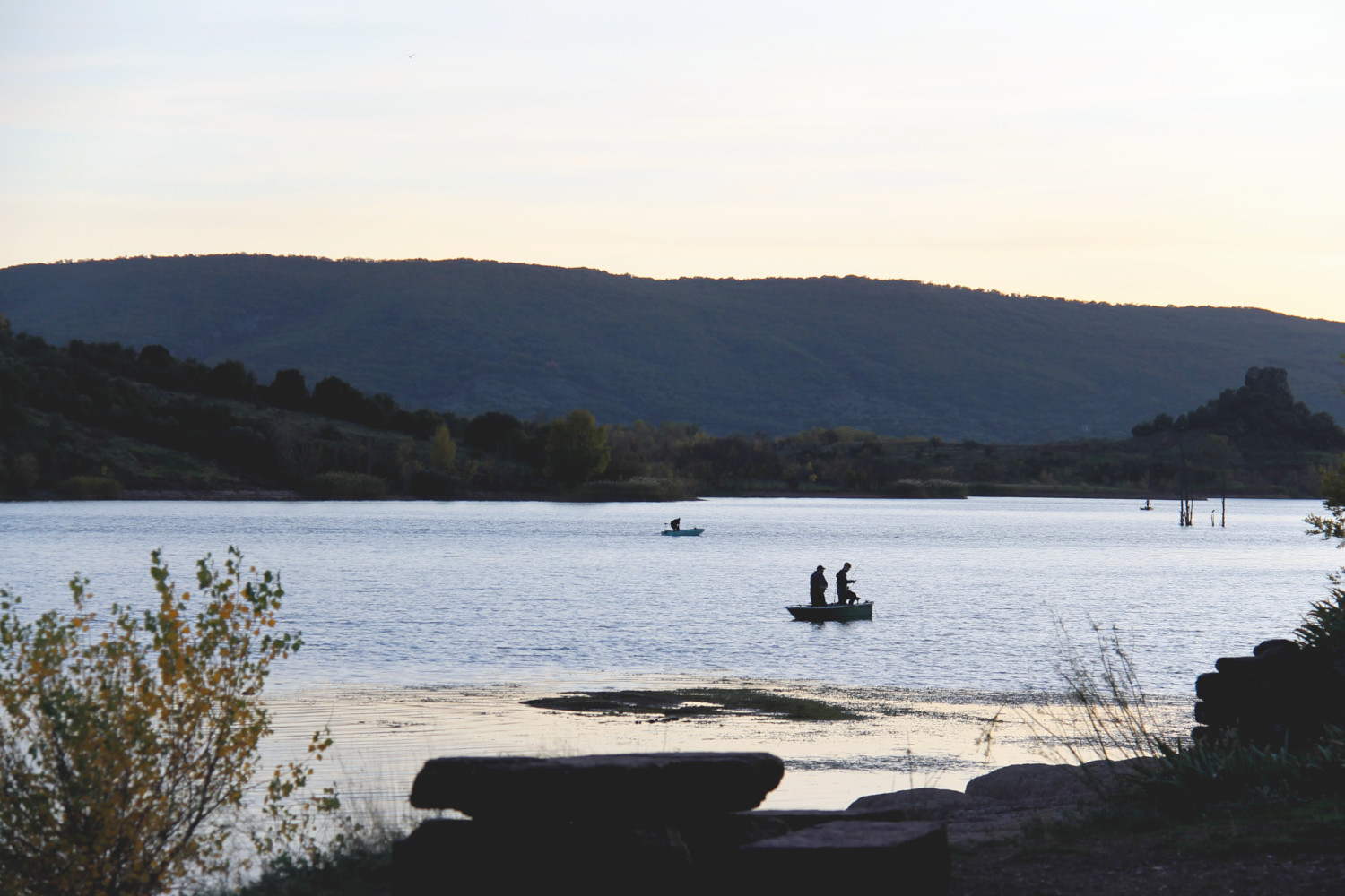 Vue sur le Lac du Salagou depuis Celles