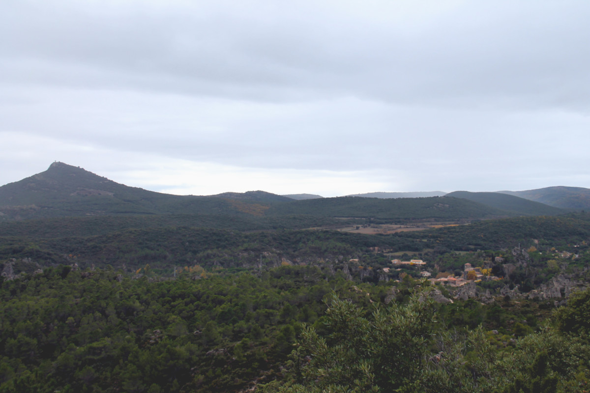 Paysage autour du Lac du Salagou