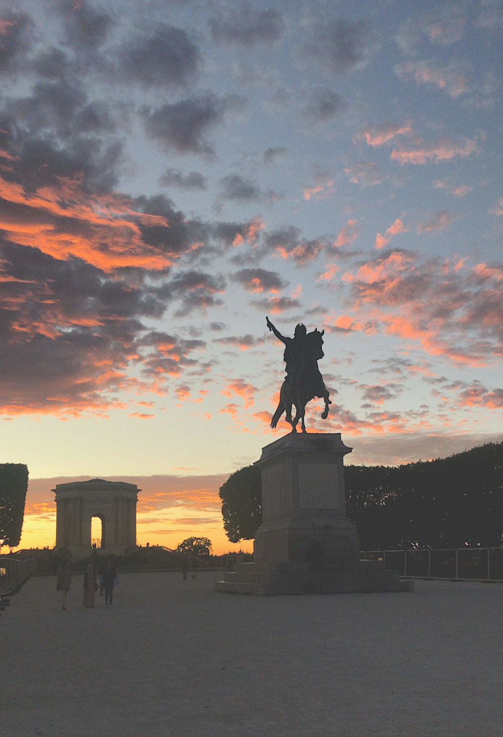 Jardins du Peyrou à Montpellier
