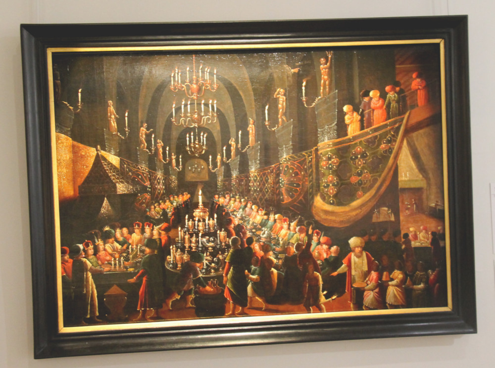 Tableau au Musée Sainte-Croix de Poitiers