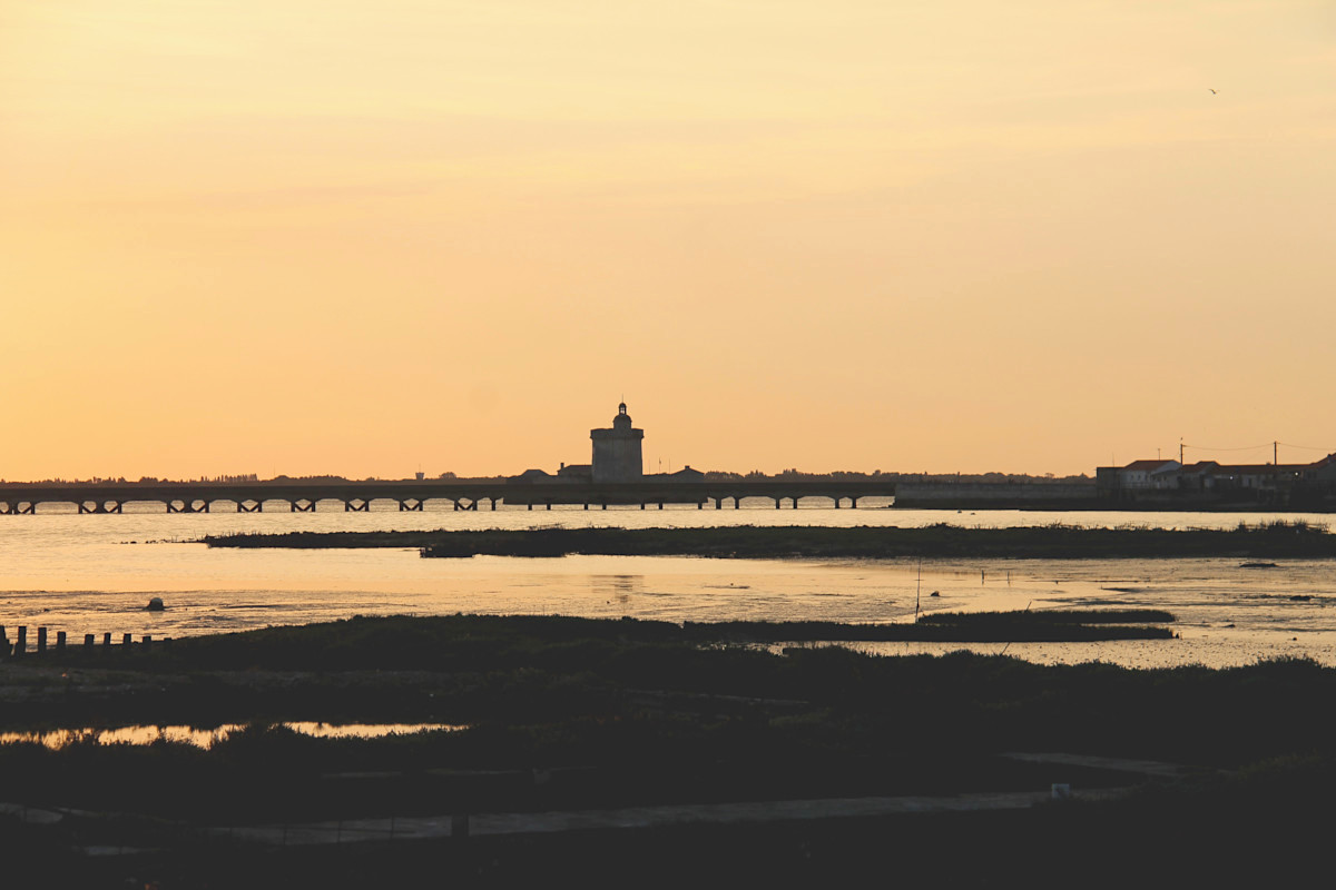 Coucher de soleil au Port du Chapus à Bourcefranc-le-Chapus