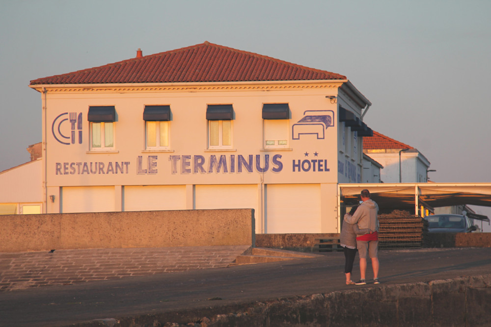 Coucher de soleil au Port du Chapus à Bourcefranc-le-Chapus