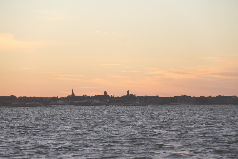Coucher de soleil au Port du Chapus à Bourcefranc-le-Chapus