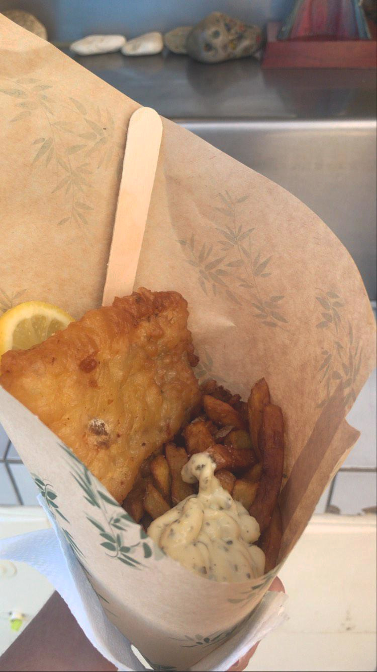 Fish & Chips au port de la Cotinière