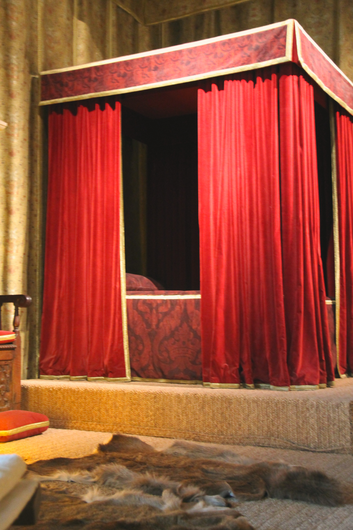 Chambre de François Ier au Château de Chambord