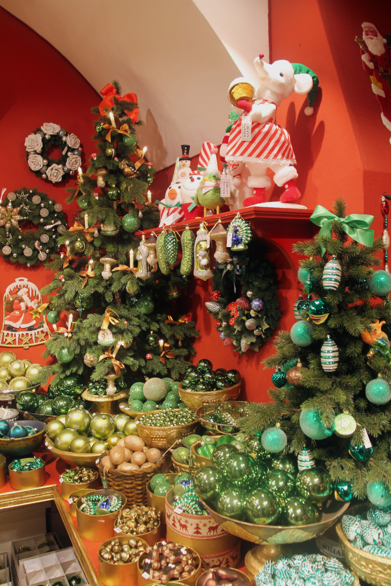Johann Wanner, boutique de Noël à Bâle